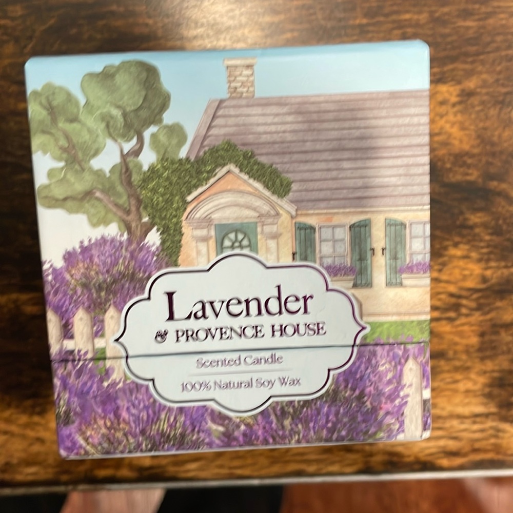 Lavender rosemary candle